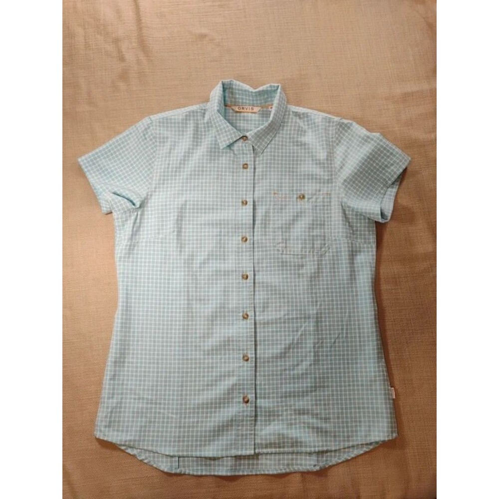 Women's Size Medium Orvis button-shirt